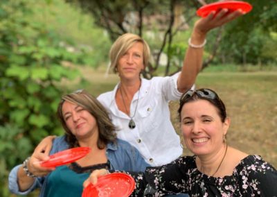 Rencontre entre initiés et leur Maître Enseignant Reiki dans l'Ain